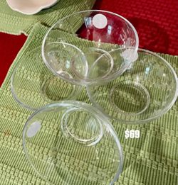 4 bowl princess house set 