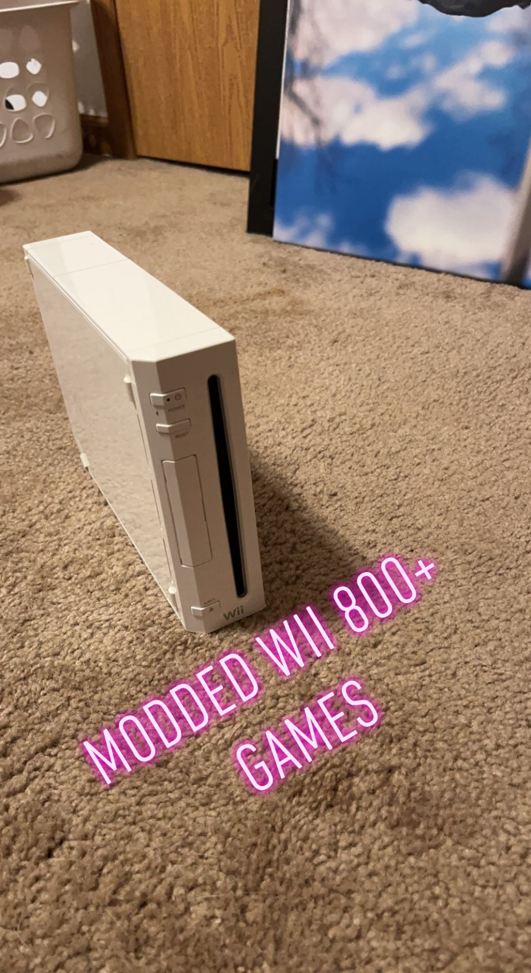 Modded Wii 800+ Games