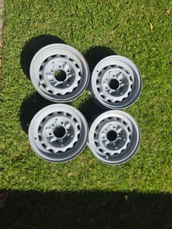 Chevy artillery rims