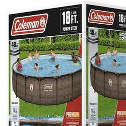 18ft Coleman Pool -USED
