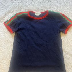Gucci Kids T-shirt/navy-red