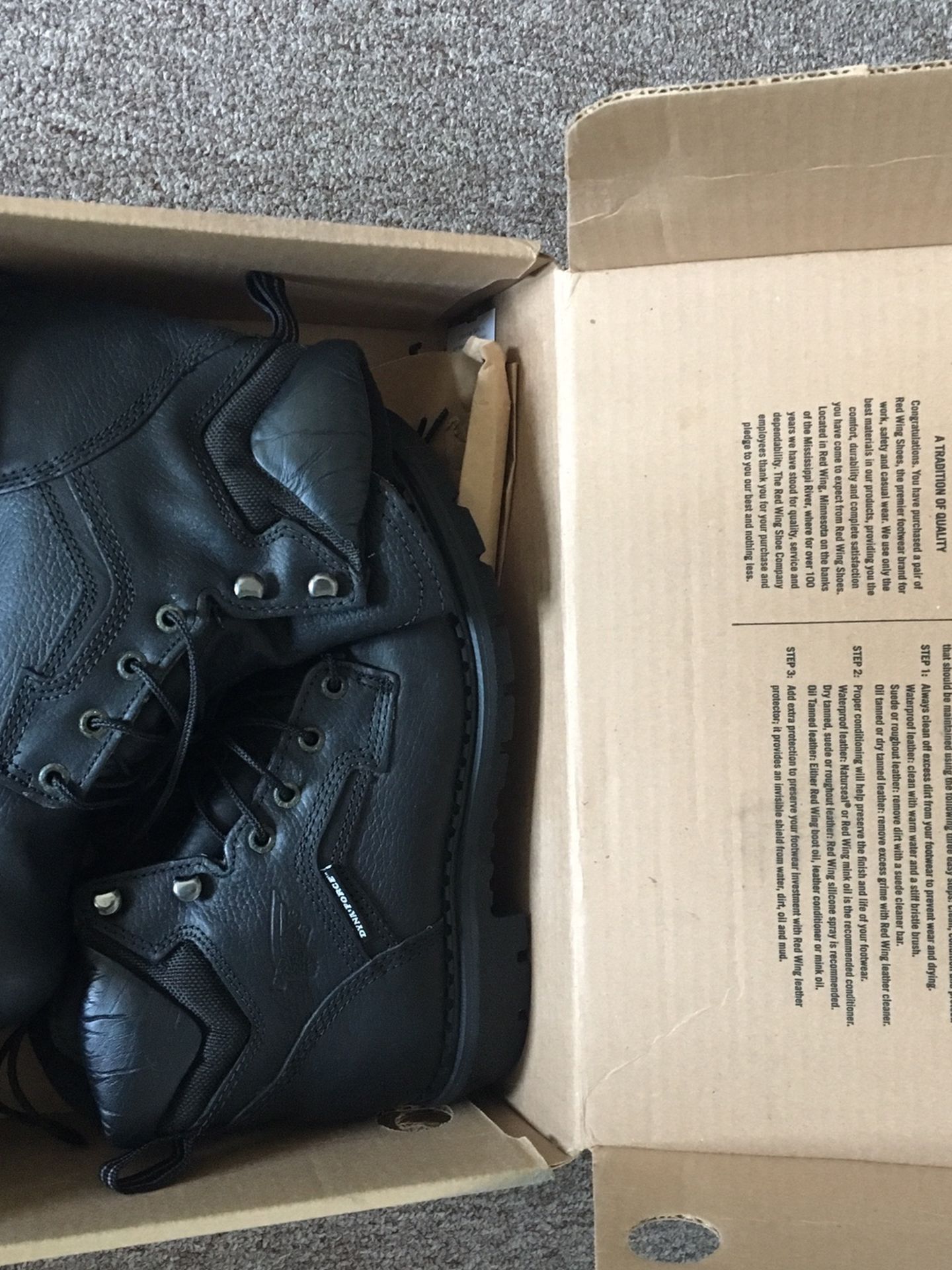 Red Wing Non-Steel Toe Boots