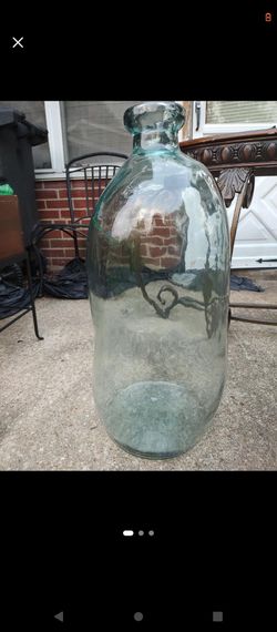 Large Glass Vase - $26  (28.5 inch tall)