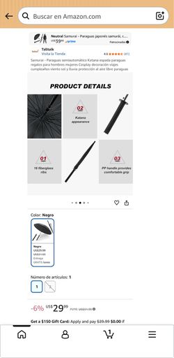 umbrella katana