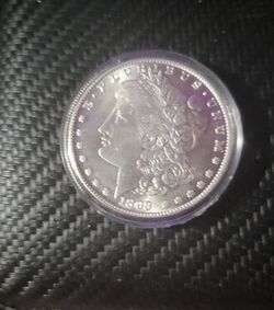 1893 P Morgan Silver Dollar