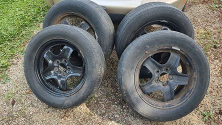 HHR Cobalt 5 spoke 16" steel wheels