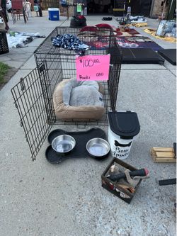 Dog cage XL Bundle