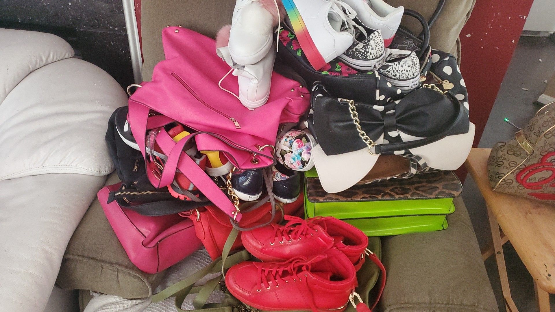 shoes and purses