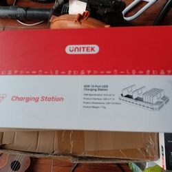 Unitek 10 Port Charging Station New In Box
