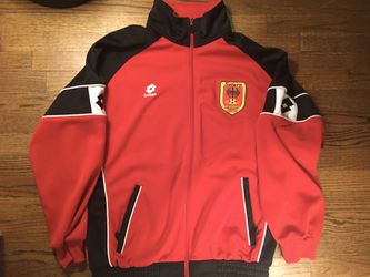 Lotto Saturn Futbol Club European Style Track Jacket- Size XL