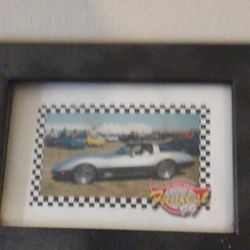 Ben Sitting In At 76 Corvette Photograph