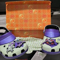 Crocs -Dragin Ball Z Frieza edition...size C11