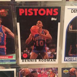 Dennis Rodman Detroit Pistons San Antonio Spurs Chicago Bulls