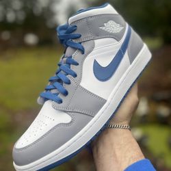 Jordan 1 Mid True Blue