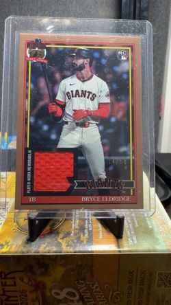 Bryce Eldridge Topps RC Relic Card /50