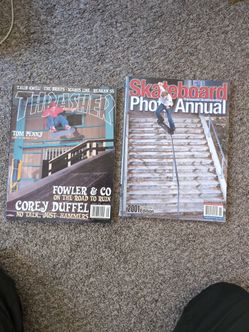 Skateboard magazines