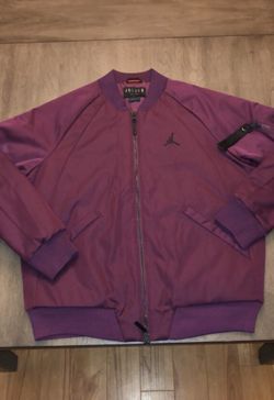 Jordan Maroon Bomber Jacket !!!
