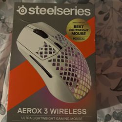 Steel Series Aerox 3 Wireless Still Sealed(Retail is $100)
