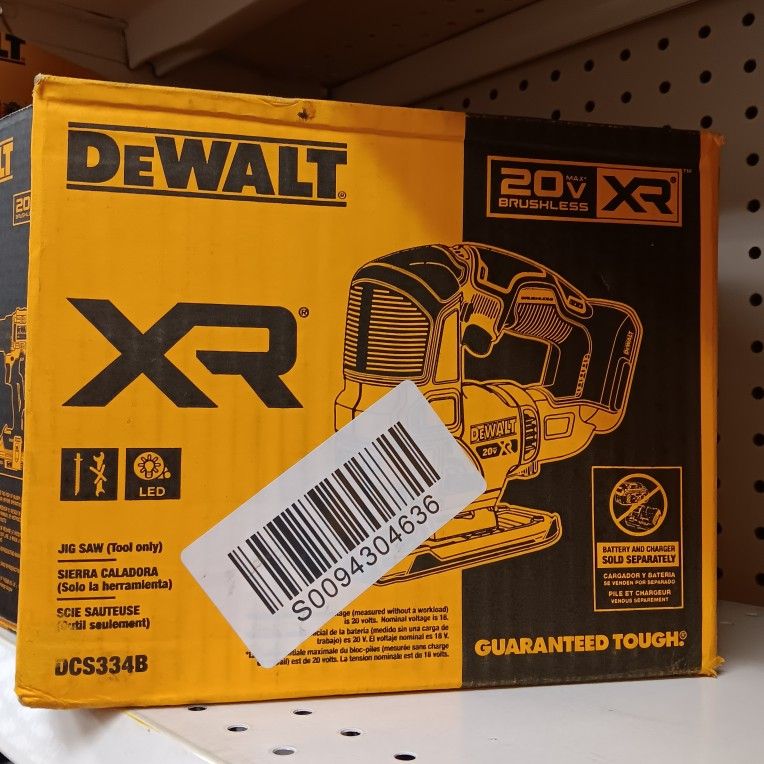 Dewalt New Jig Saw XR Brushless