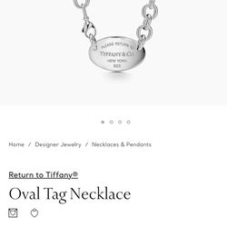 Tiffany & Co Choker Necklace