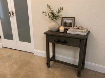 Console with drawer