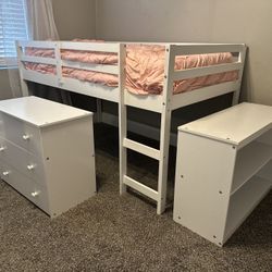 Loft Bed With Storage 