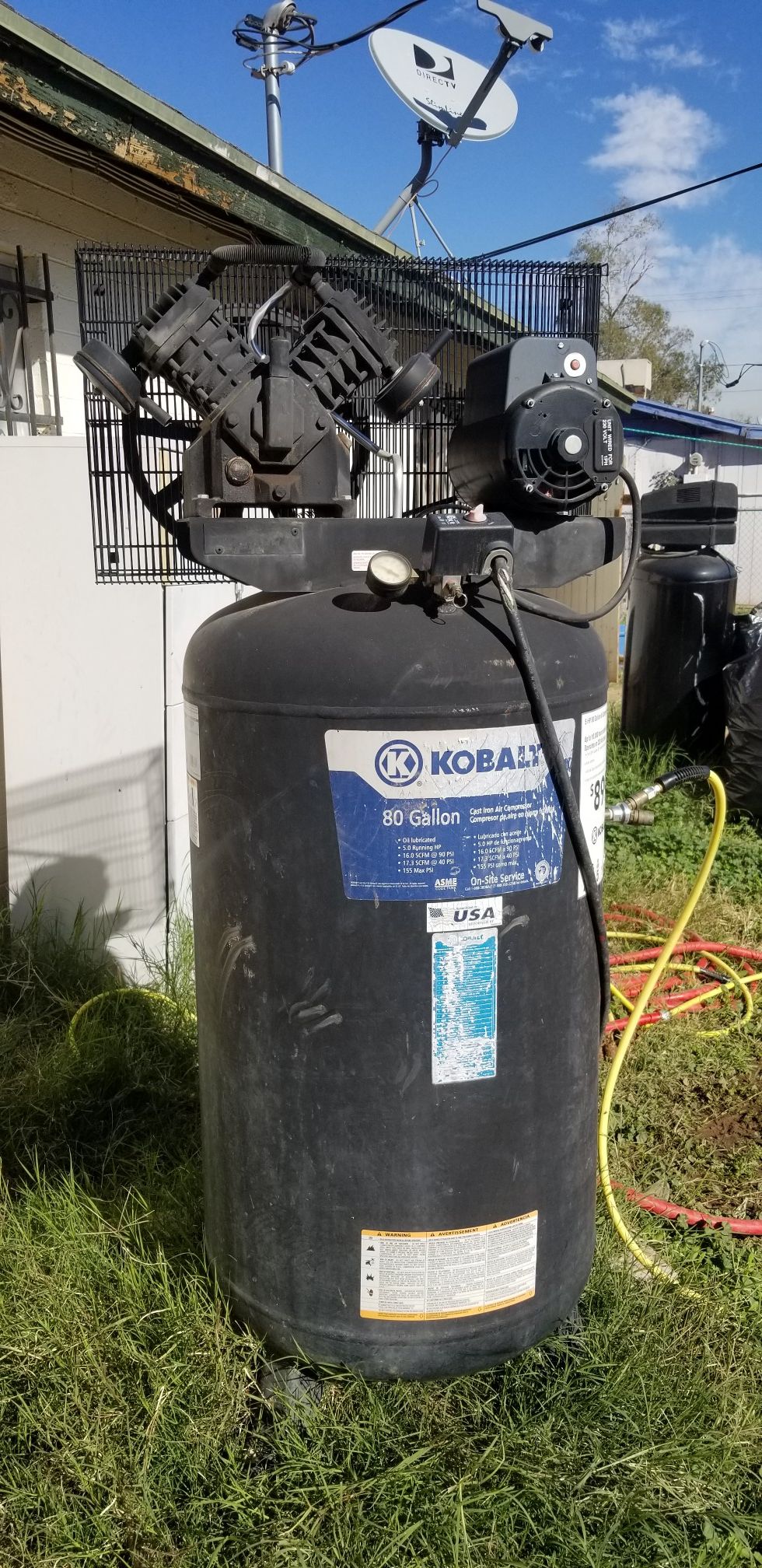 80 gallons Air compressor good condition
