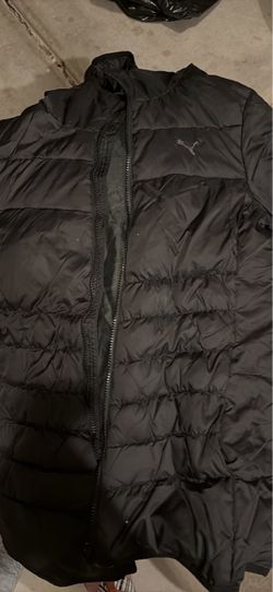 Puma ladies puffy jacket with hood size small