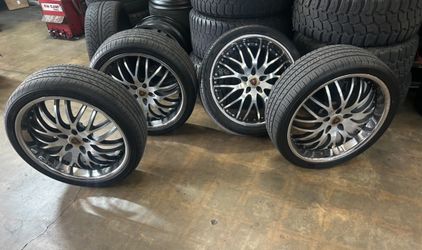 Chrome Rims and Tires - Mint condition