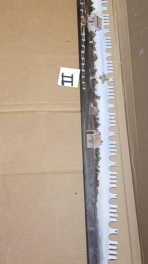 Painted Two Man Crosscut Saw