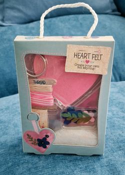 Pink Heart Keychain