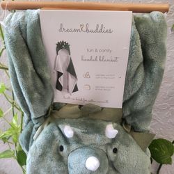 Dinosaur Kids Hooded Blanket 50" x 40"