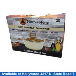 Marble Stone Cast Aluminum Cookware Beige / Tan Small Kitchen Appliance