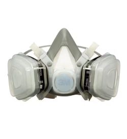 3M P95/OV Paint Project Reusable Respirator 6211, Medium Size, NIOSH-APPROVED Organic Vapor Cartridge & P95 Rated Filters, Lightweight, Flexible, Ther