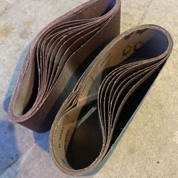 4”  X. 24” Sanding Belts 