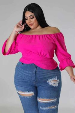New women's top available in size 2X and 3X