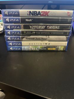Bundle Of 7 PS4 GAMES