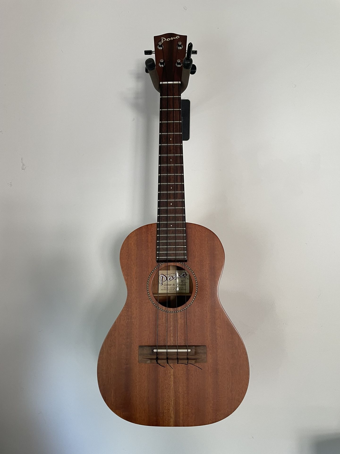 Pono Solid Mahogany Tenor Ukulele