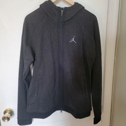 Air Jordan Elephan Print Full Zip Up Hoodie Dri Fit