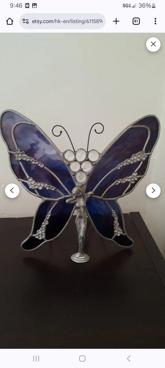 Tiffany Fairy Night Light