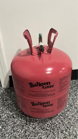 BALLOON TIME HELIUM TANK - Contains About Half the Amount of Helium