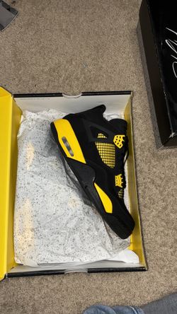 Jordan 4s “Thunder Yellow”
