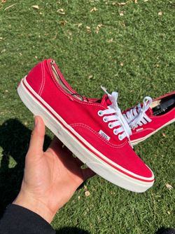 Sz 10.5 Red Vans $10 FIRM NO TRADES
