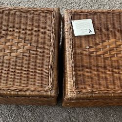 Signature Homestyle Collection Wicker Storage Containers