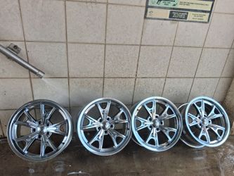 17' American Racing  chrome  wheels