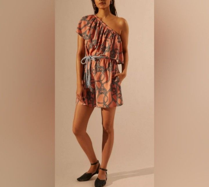 Anthropologie Corey Lynn Calter Nautical Romper Size Medium