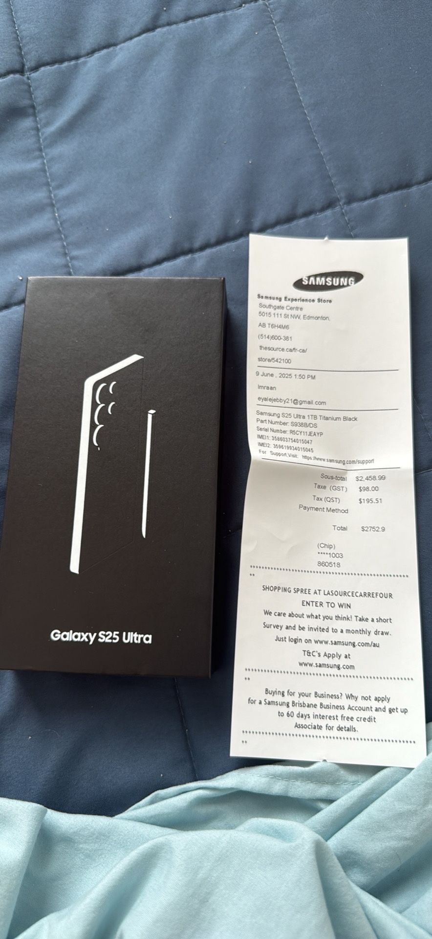 Samsung Galaxy Ultra S25 1Tb Unlocked