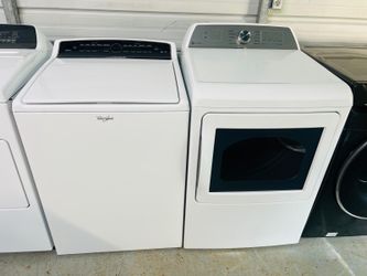 Washer and dryer (Whirlpool top load)