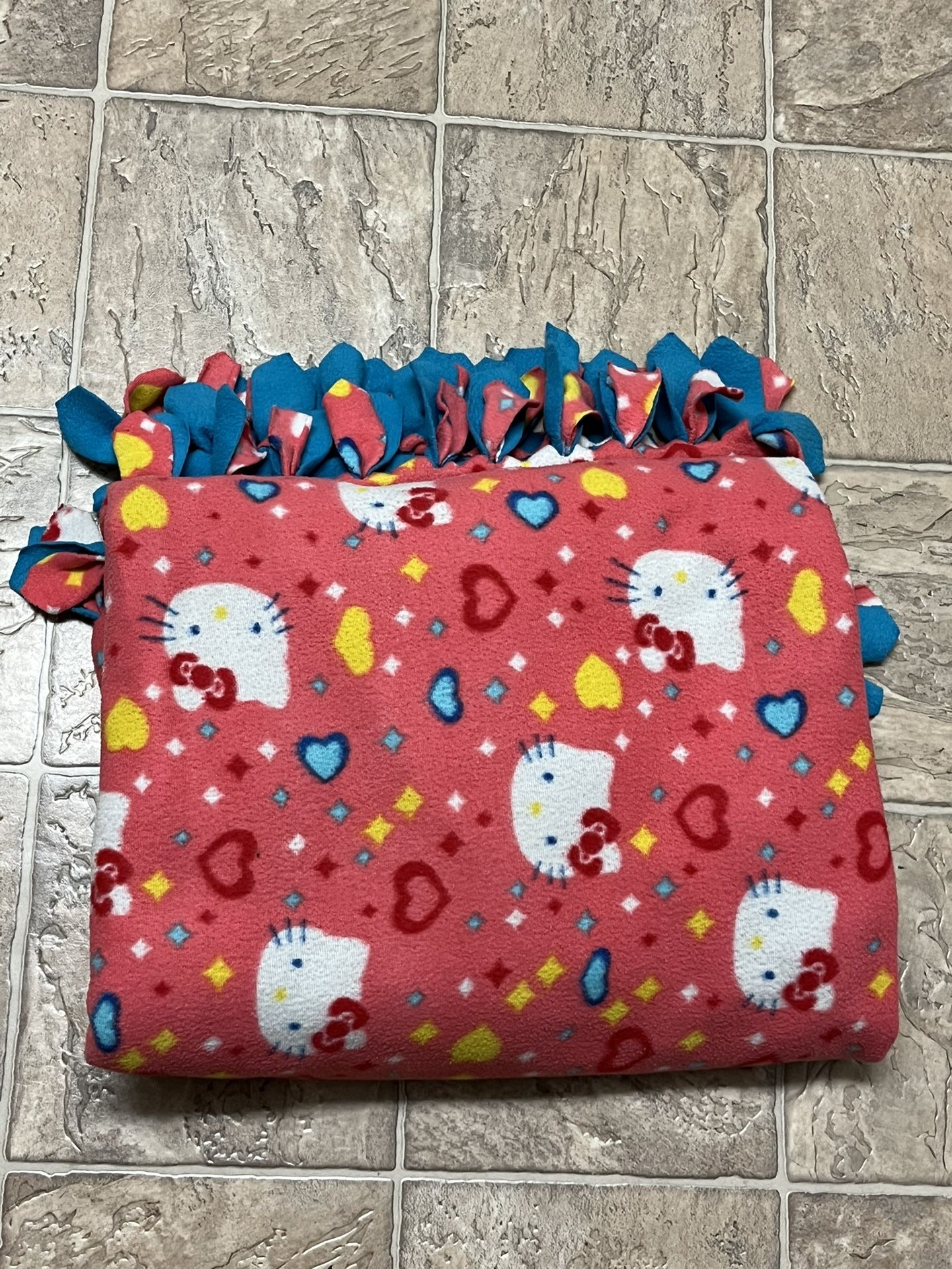 Pink Hello Kitty Blanket 