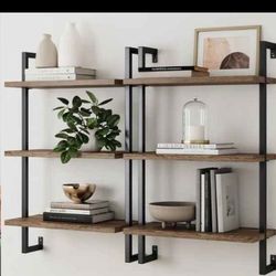 Brand New Beautiful Sturdy Real Wood Elegant 3 Tier Book Shelf $109 Original Price.